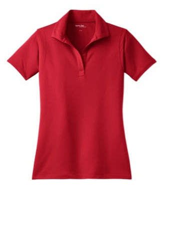 Sport-Tek Short Sleeve Sport Wick Polo- Women's