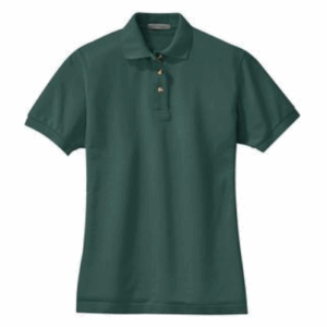 Port Authority Heavyweight Cotton Pique Polo- Women's